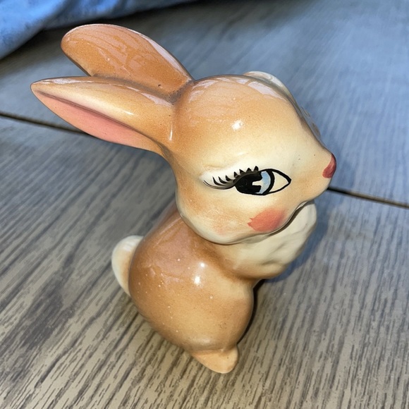 Blossom, Thumper’s girlfriend From Disney Bambi Porcelain Vintage Figurine 1940s - Picture 5 of 6